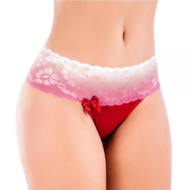 Imagem de Tanga Rendão Rubi em Algodão Egípcio - Ahavá Store, GG, Rubi