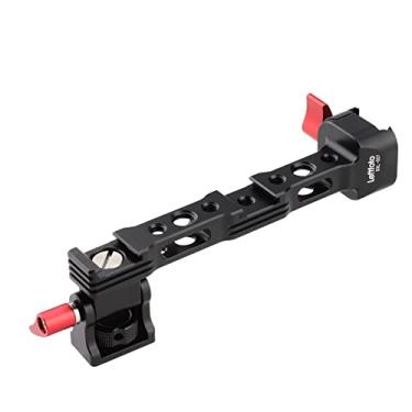 Imagem de Leftfoto Suporte de monitor de câmera para DJI RS3-mini/RS2/RS3/RS-3pro/RSC2 acessórios estabilizadores de gimbal, com roscas de 1/4 e 3/8, sapata fria e rotativa