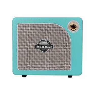 Imagem de MOOER Amplificador De Guitarra 15W, Prática Com 9 Modelos Digitais, Alto-Falante 6,5", Bluetooth, Saída Para Fone Ouvido, E Baixo - Hornet Green