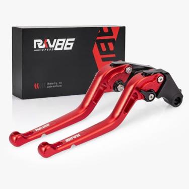 Imagem de RKV86 Alavancas de embreagem de freio de motocicleta 3D ajustáveis para Honda Rebel CMX 300 500 2017-2022 Fury 2009-2018 VT750 2010-2019 NC750S NC750X 2014-2015 CB500F CB500X CBR500R 2022 2023