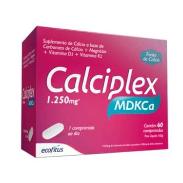 Imagem de Calciplex MDKCa Multivitaminico 60 Comprimidos - Ecofitus