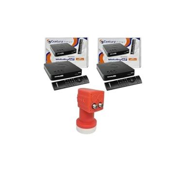 Imagem de Kit 2 Receptores B7 + LNBF Duplo