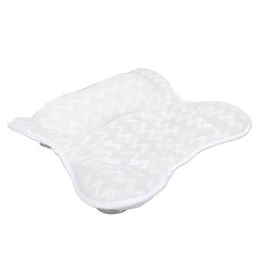 Imagem de Generic Travesseiro de Banho, Banheira na Banheira Repouso de Máquina Lavável Almofada de Spa para Imersão (Branco)