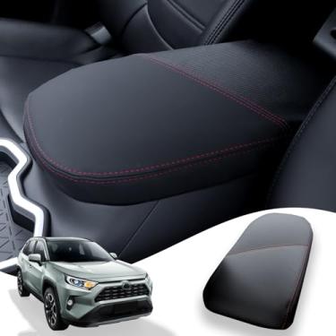 Imagem de yimoyop Capa de apoio de braço de carro para Toyota RAV4, protetor de console central Toyota Acessórios interiores