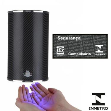 Imagem de Secador de mãos automático ECO-1800 INOX 127V - Preto Fosco