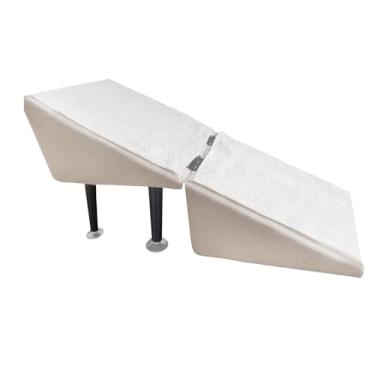 Imagem de Generic Escadas para cães pequenos, rampa para gatos e cachorros, antiderrapante, dobrável, de madeira para qualquer escada, cães pequenos, médios ou grandes,