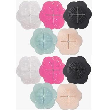 Imagem de 10PCS Cinch Clips para roupas femininas, Clipes de vestido de volta Camisa Cincher Silicone Moda Cintura Apertador Clip para camisas Vestidos Blusas Tops " (Small)