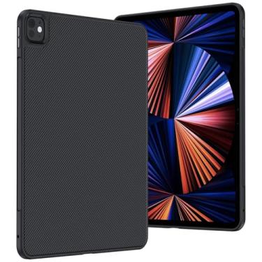 Imagem de BENKS Capa ArmorPro para iPad Pro 12.9" 6ª/5ª/4ª/3ª Geração, Fina e Resistente, Suporte e Carga para Apple Pencil, Feita com Fibra Kevlar Dupont e TPU