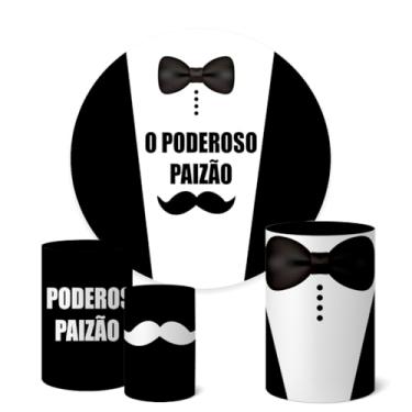 Imagem de Trio Capas Cilindro + Painel Sublimado Dia dos Pais (K1PAI0010)