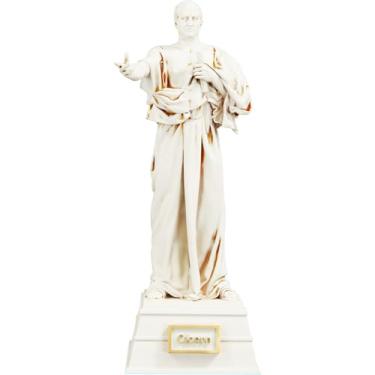 Imagem de Estátua Marco Túlio Cícero (Cor Mármore Dourado)