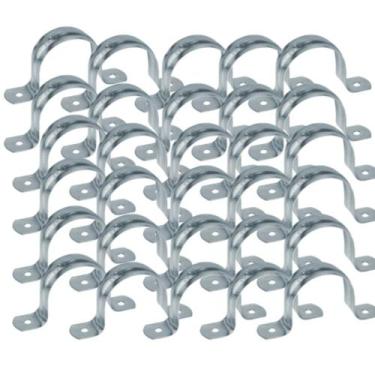 Imagem de Kit 30 abracadeira tipo u 3/4" - DIVERSAS