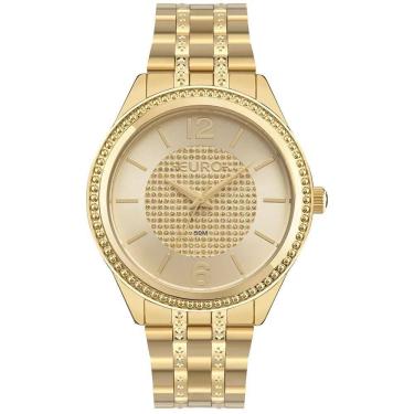 Imagem de Relógio Euro Feminino Glitz Dourado - EU2035YXA/4D
