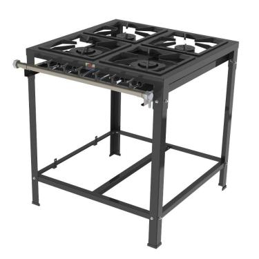 Imagem de Fogão Industrial 4 Bocas 2 Queimadores Duplo Pmsd-42 G2 - Progás