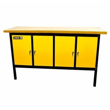 Imagem de Bancada Oficina Mecânica Fechada BMLF-1500 - Lynus