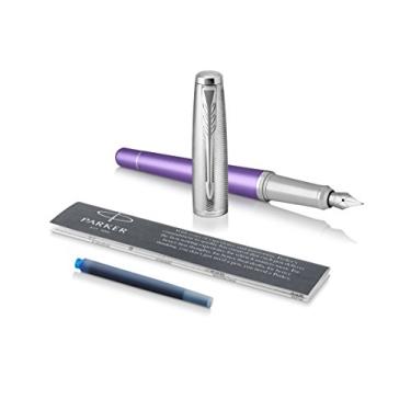 Imagem de Parker Caneta tinteiro Urban com ponta fina e refil de tinta azul