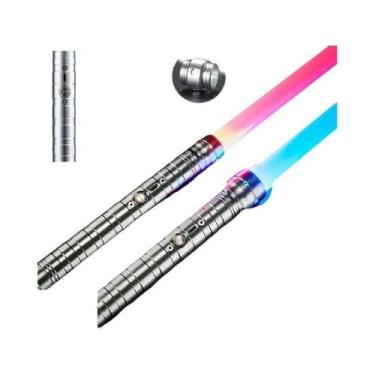 Imagem de Sabre De Luz De Metal De 15 Cores 2 Em 1 Espada Laser Recarregável REi