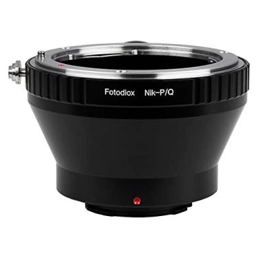 Imagem de Adaptador de montagem de lente Fotodiox, Nikon, lente Nikkor para câmera Pentax Q-Series, compatível com câmeras sem espelho Pentax Q