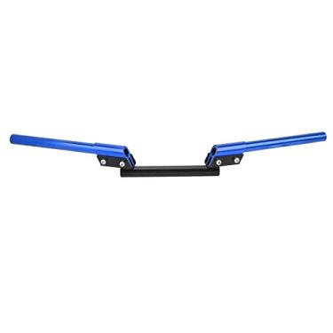 Imagem de Estink Tubos de Guidão Motocicleta CNC Universal Metal Metal Metão Com Pad para Carros Esportivos ATVs Off de Veículos Estrados (Azul)
