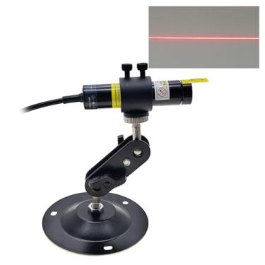 Imagem de Laserlands Projetor De Módulo Linha Luz Vermelha, Gerador Localizador Focalizável Para Alinhamento Tecido E Madeira, 638 Nm Diâmetro, 16 Mm