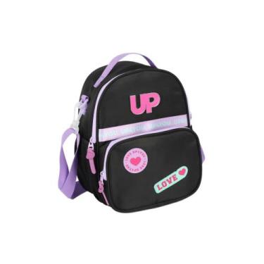Imagem de Lancheira Escolar Infantil Candy Colors Bolsos Frontais e Laterais e A