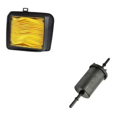 Imagem de Kit Filtro De Ar + Combustível Cg Fan Titan 150 160 Start - METAL LEVE