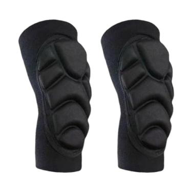 Imagem de UGPLM Joelheiras esportivas equipamento de proteção leve protetor de joelho espessamento joelho cinta manga para patinação, luta livre, futebol, XL