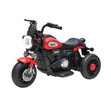 Imagem de Mini Moto Elétrica Infantil Halei Bateria 6v Vermelho - Zippy Toys