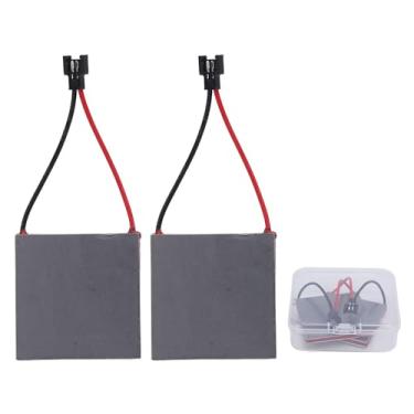 Imagem de Folha do gerador de ventilador de lareira Munefe, folha de geração de energia do ventilador das lareira, reparo de substituição do ventilador de fogão a lenha para a maioria dos