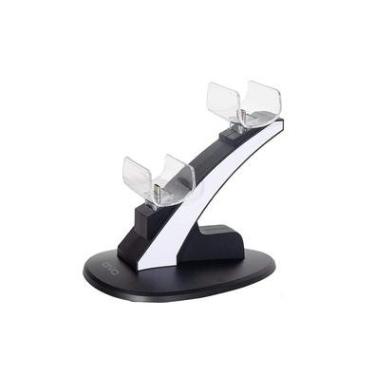 Imagem de Base Carregador Duplo OVIO, Para Playstation 5, De Carregamento Rápido, Dock Dual