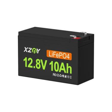 Imagem de Bateria LiFePO4 XZNY 12V 10Ah 4000+ ciclos com BMS 10A
