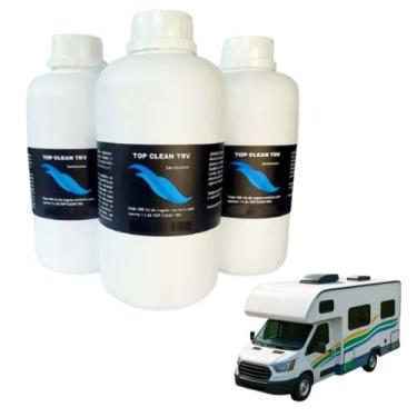 Imagem de 3 Litros de Desodorizador E Sanitizante Para Banheiro de Motorhome 1 L