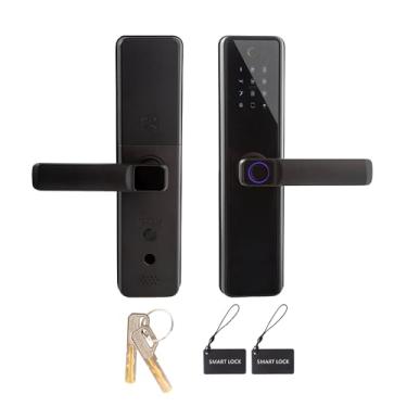 Imagem de YESOP Fechadura Digital Eletrônica Inteligente Wifi Câmera Tag Senha Chave App Abertura À Distância Compatível Com Tuya