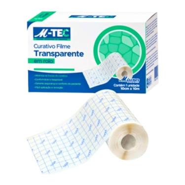 Imagem de Curativo Filme M-TEC Missner Transparente 10cm X 10m | Caixa contendo 1 Unidade