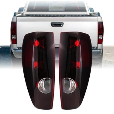 Imagem de USR 04-12 Z85 Luz traseira – Conjunto de lâmpadas traseiras traseiras (esquerda + direita) compatível com caminhonetes Chevrolet Colorado Chevy 2004-2012 todos os modelos LT/caminhão de trabalho