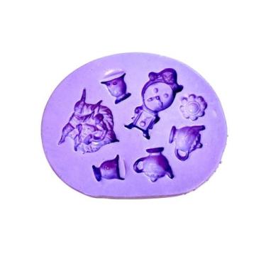 Imagem de F1428 molde de silicone bela confeitaria biscuit - confeitaria dos mol
