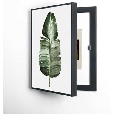 Imagem de 60x80cm Tampa Do Medidor Elétrico Interno Painel Elétrico Ocultar Seção De Pinturas Caixa De Distribuição Elétrica De Perfuração Gratuita Caixa Decorativa, 001, 55X65cm