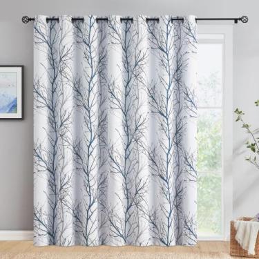 Imagem de Cortinas FMFUNCTEX 100% Blackout Azul Cinza 240x213cm Poliéster
