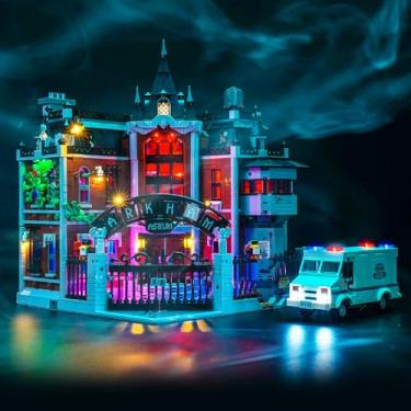 Imagem de BrickBling LED Light Compatible with Lego Arkham Asylum, Compatible with Lego 76300-Not Come with Model (Classic Version Light)