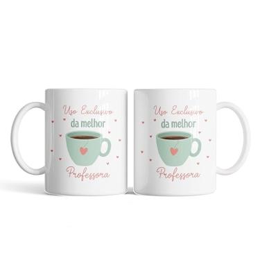 Imagem de Caneca xicara dia dos professores uso exclusivo professora 25EI (vermelho)