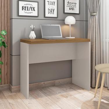 Imagem de Mesa Escrivaninha de Escritório Office Quarto Estudo Recepção Computador Moderna