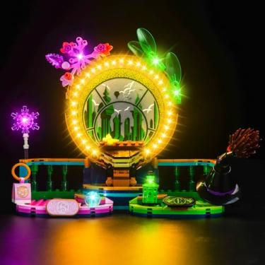 Imagem de Hilighting Upgraded Led Light Kit Compatible with Lego Elphaba & Glinda Figures Building Set, Lights Decoration Compatible with Lego 75682 (Model Not Included)