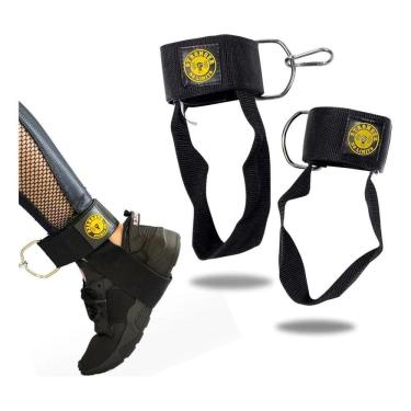 Imagem de 2X Caneleira Academia Cross Over Puxador Gluteo Ajustavel Pa