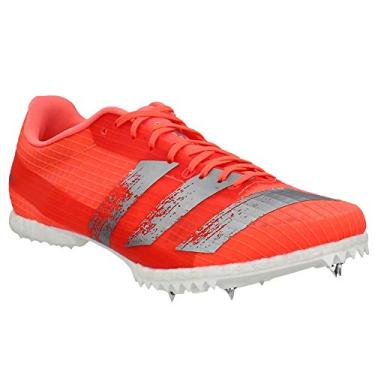 Imagem de adidas Adizero MD Unisex Track & Field Shoe (Signal Coral/Silver Met./FTWR White, 9 M US)