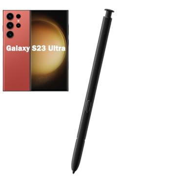 Imagem de Caneta de substituição para Galaxy S23 Ultra para Samsung Galaxy S23 Ultra 5G, S23 Ultra S Pen Galaxy S23 Ultra Stylus S, sem Bluetooth (preto fosco)