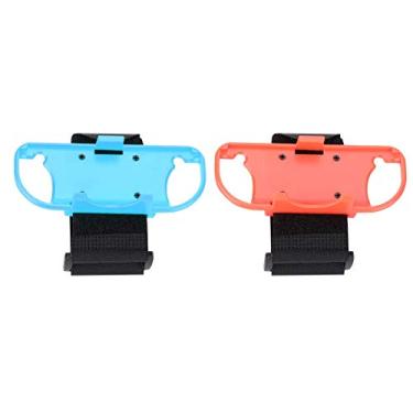 Imagem de GOWENIC 2PCS Dance Wrist Scorre, Braçadeira Elástica Ajustável para Just Dance 2019, Com Design Ultra Safe for