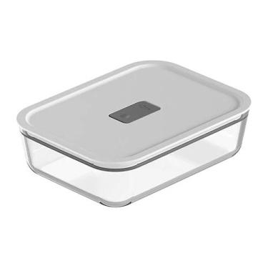 Imagem de Pote de Vidro Hermético Fresh Lock Branco Fechado 1,25L PFL600BCF - Ou