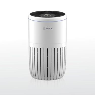 Imagem de BOSCH Purificador de ar para casa (coberturas, 3 m²), filtro 3 em 1 para pólen, vírus, fumaça, poeira, pelos, poluição externa, odores, HEPA, ENERGY STAR, Air 4000, branco