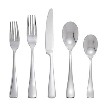 Imagem de Mikasa 5084413 Conjunto de talheres de aço inoxidável Serena com 20 peças, serviço para 4 pessoas