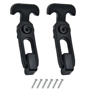 Imagem de OZXNO 2 peças de trinco de borracha com alça em T, trincos de borracha para capô, refrigerador, gabinete de ferramentas, compartimento de barco, caixa de carga