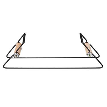 Imagem de HEEPDD Kit de Tear de Contas, Máquina de tricô de Jóias para Pulseiras Artesanato Diy Com Aço Inoxidável Madeira Fios Ajustáveis Ferramenta de Jóias Artesanais para Crianças Adultos